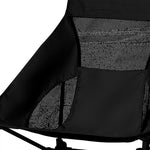 Versatile Camping Chair Folding Outdoor Large Black  Foldable