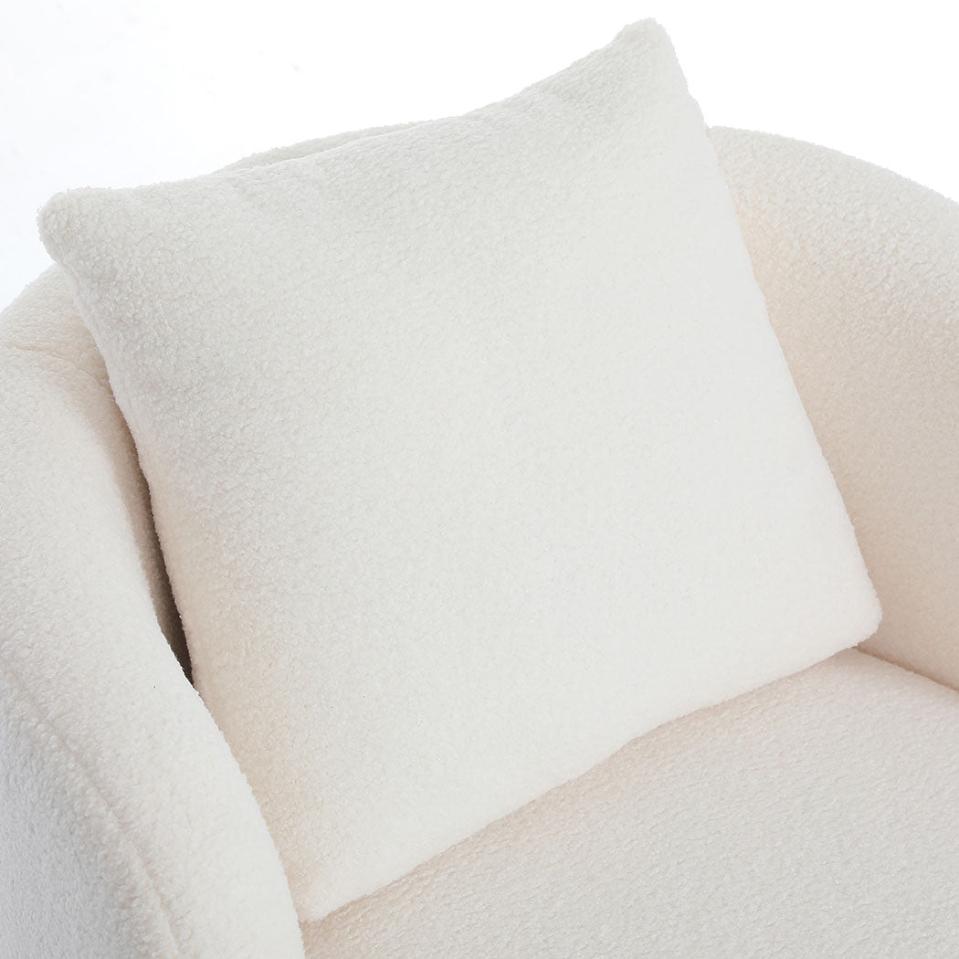 Premium Fleece Swivel Chair  Comfortable Design Classic Durable