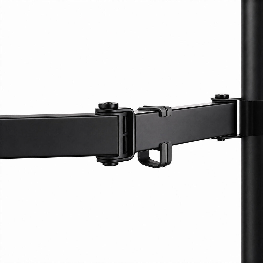 Single Monitor Arm Desk Mount Adjustable 75x75cm