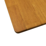 Dining Table (1.6-2M) - Rubber Wood Frame, Seats 8-10