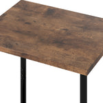 2-Tier Industrial Side Table Nightstand | HomeAndLiving