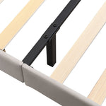 Cozy Double Floating Bed Frame  Space-Saving Design Classic