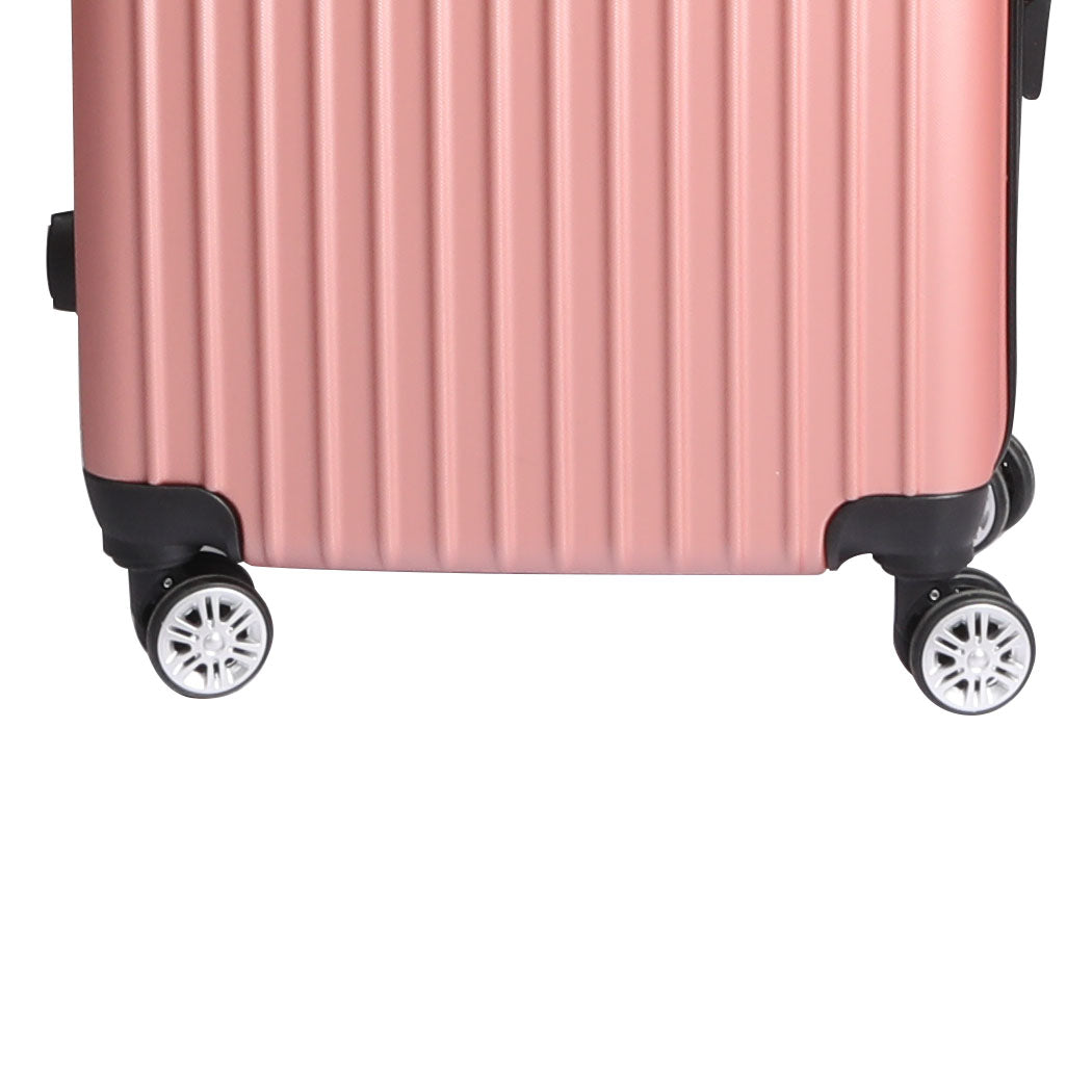 Rose Gold 24 Luggage Suitcase 39x23x63cm
