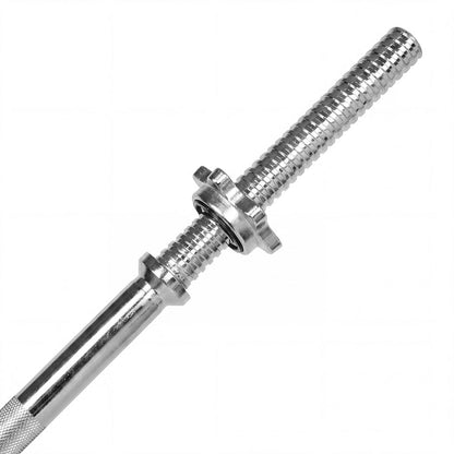 Centra 140cm Weight Lifting Bar Standard Barbell Home Gym Fitness Steel 480LB
