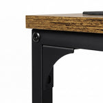 Sofa Console Table Power Ports Adjustable Height | HomeAndLiving