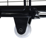 Versatile Queen Bed Frame With Adjustable Headboard White  Classic