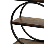 3 Tier Narrow Side Table Industrial Bedside | HomeAndLiving