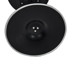 Contemporary 2x Round Bar Table Pub Tables Black  Easy Assembly
