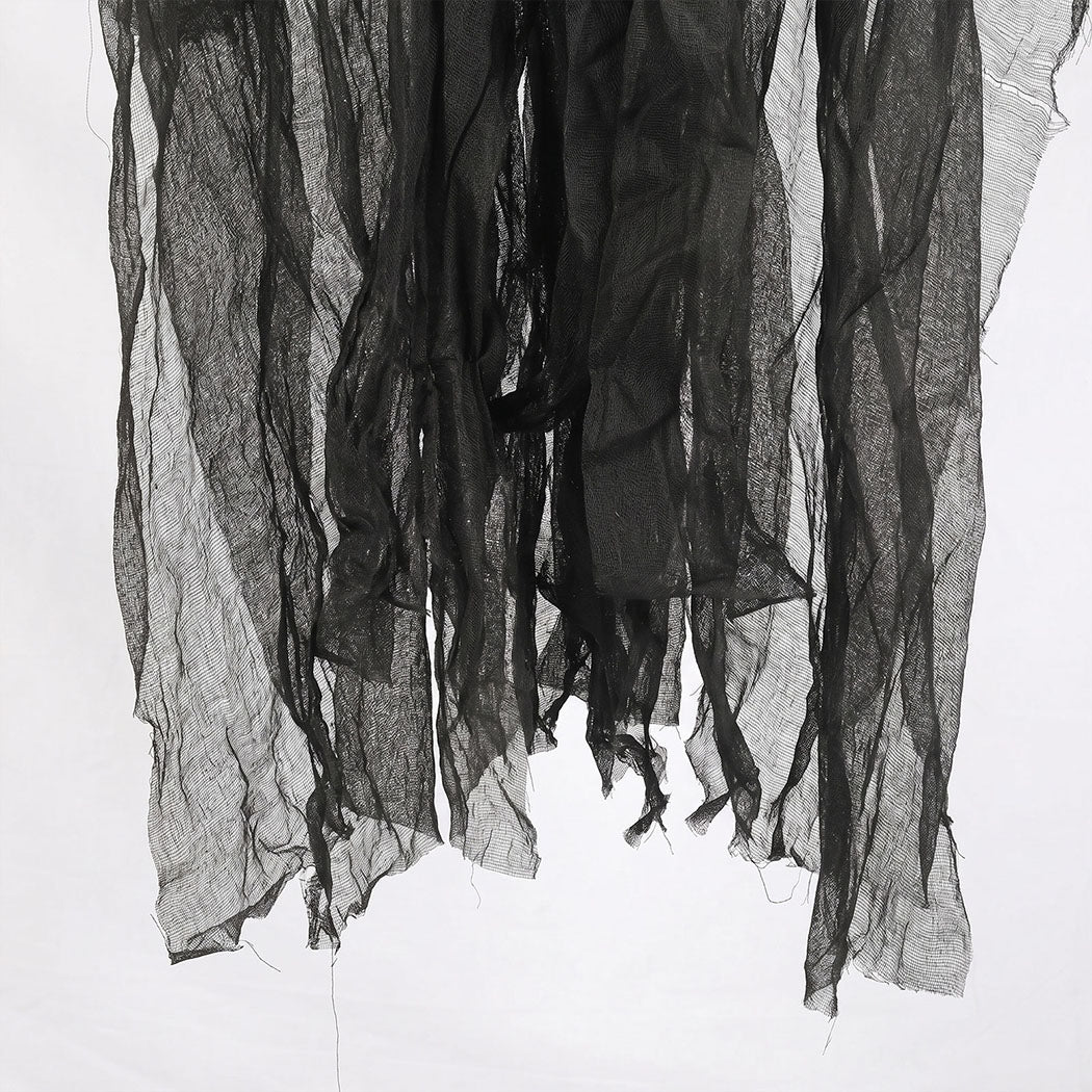 Grim Reaper Decoration Black 130x6x46cm
