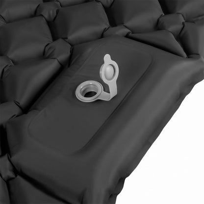 Camping Mattress Double Wide Black 195x125x12.5cm