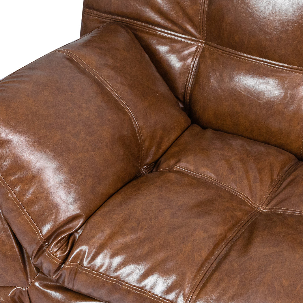 Minimalist Sofa Bed Futon Recliner Lounge  Sleek Modern Look