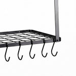 Wall Mounted Pot Pan Rack 10 Hooks | HomeAndLiving