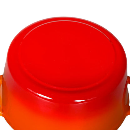 Cast Iron Dutch Oven Orange 24x30.5x17cm