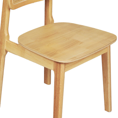 Rattan Dining Chairs Natural 50x45x79cm