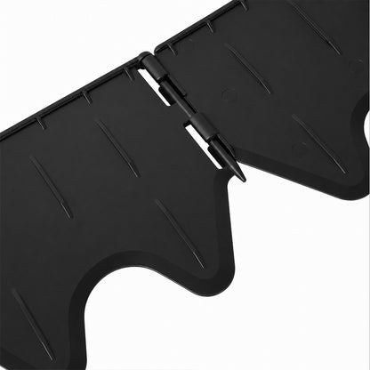 Lambu Garden Edging Lawn Edging Garden Fence 26.7m Modular Black PP PE