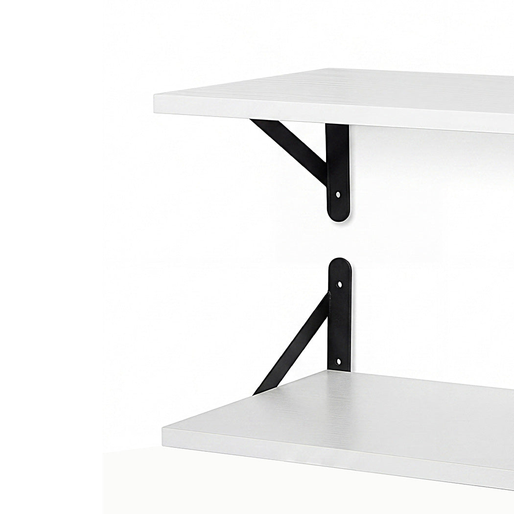 Floating Wall Shelves 2pc Deep Mounted | HomeAndLiving - 7