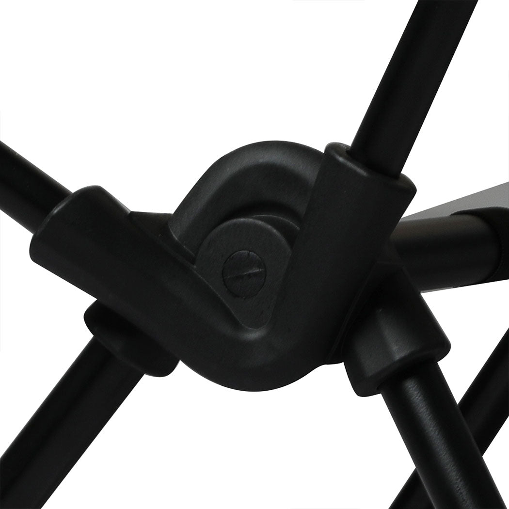 Versatile Camping Chair Folding Outdoor Large Black  Foldable