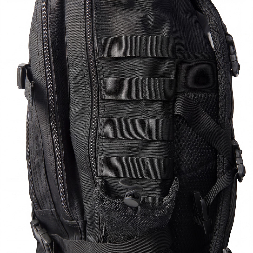 Slimbridge 45L Military Tactical Backpack Rucksack Hiking Travel Bag Black