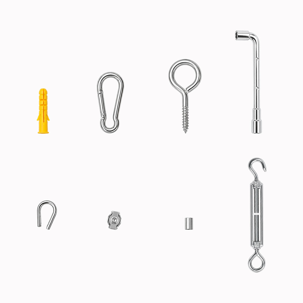 Wire Rope Kit 30M Stainless Steel 7x7cm