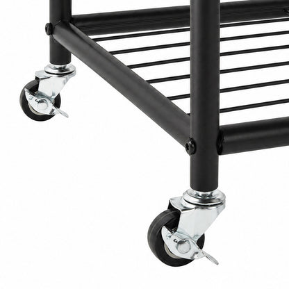 Heavy Duty Garment Rack 2 Shelf 52x40x179cm