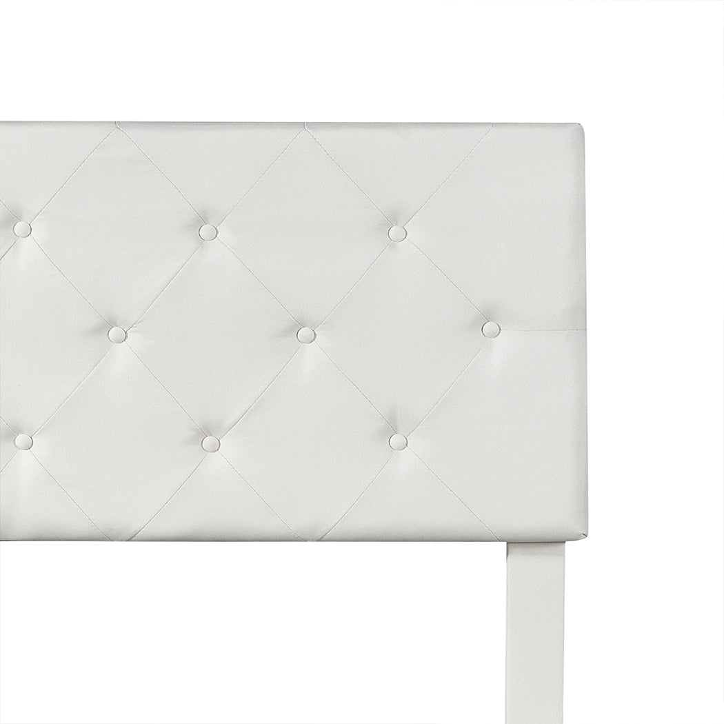 Versatile Queen Bed Frame Tufted 4 Drawer  Wood Finish Classic