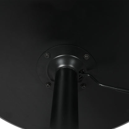Bar Table Swivel Black