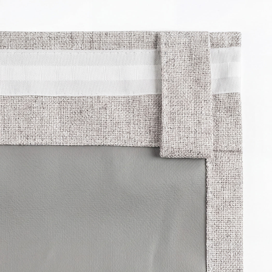 Marlow 2 Panels Blackout Curtains Linen Look Curtain Draperies Window Bedroom