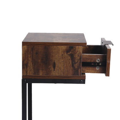 Stylish Bedside Tables Side End Table  Easy Assembly Classic