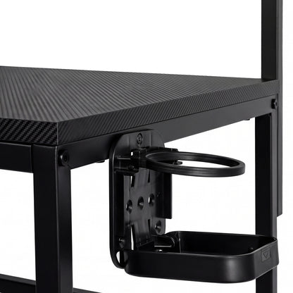 Levede Gaming Table Spacious Wear Resistan Stable Computer Desk Earphone Hook