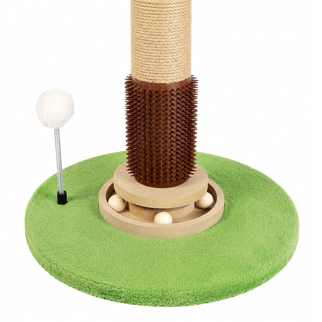 Cat Scratching Post Natural Sisal 40x40x77cm