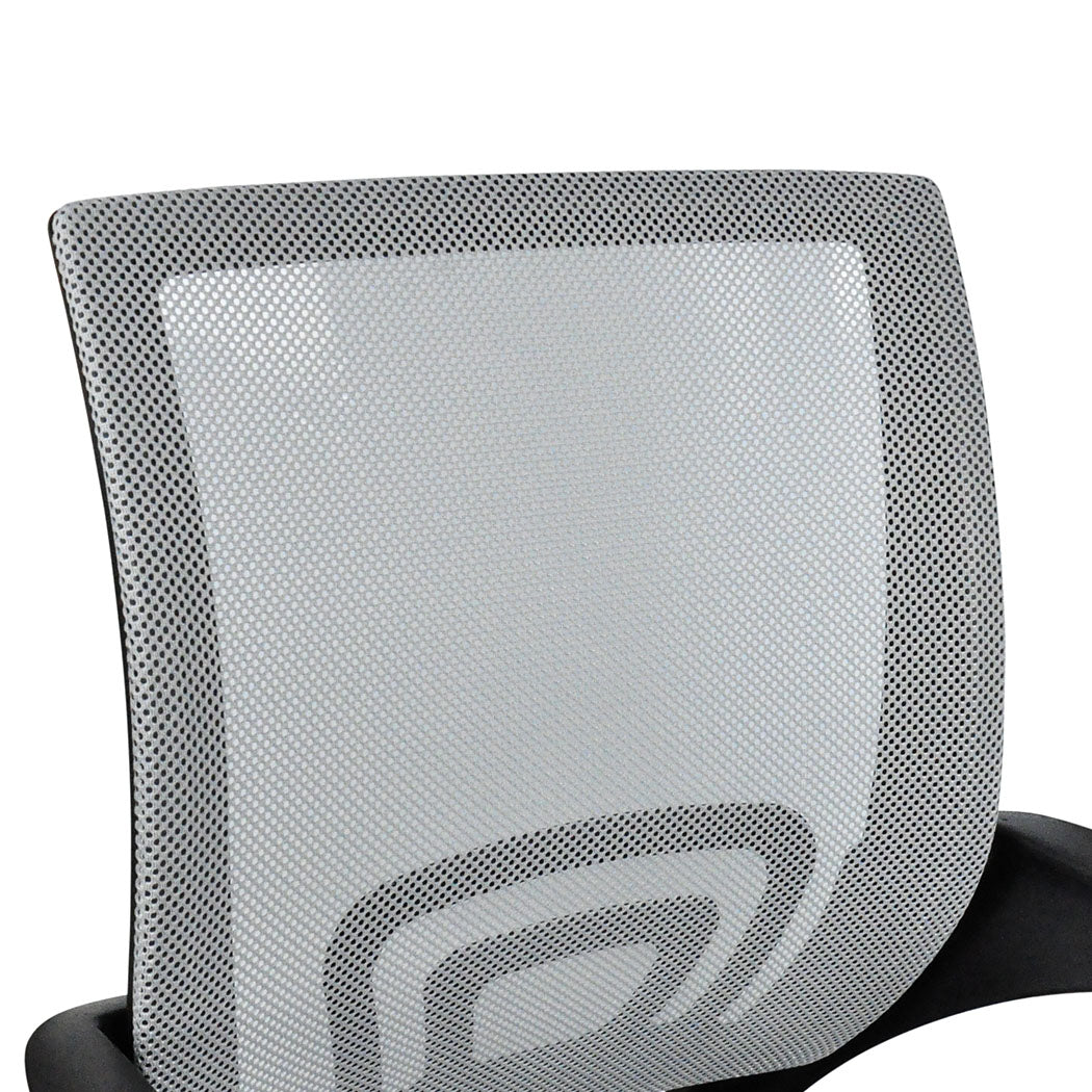 Minimalist 2x Office Chair Gaming Computer Grey  Comfortable Design