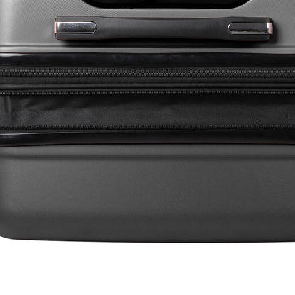 Expandable Luggage Black 24 Inch 33x26x55cm