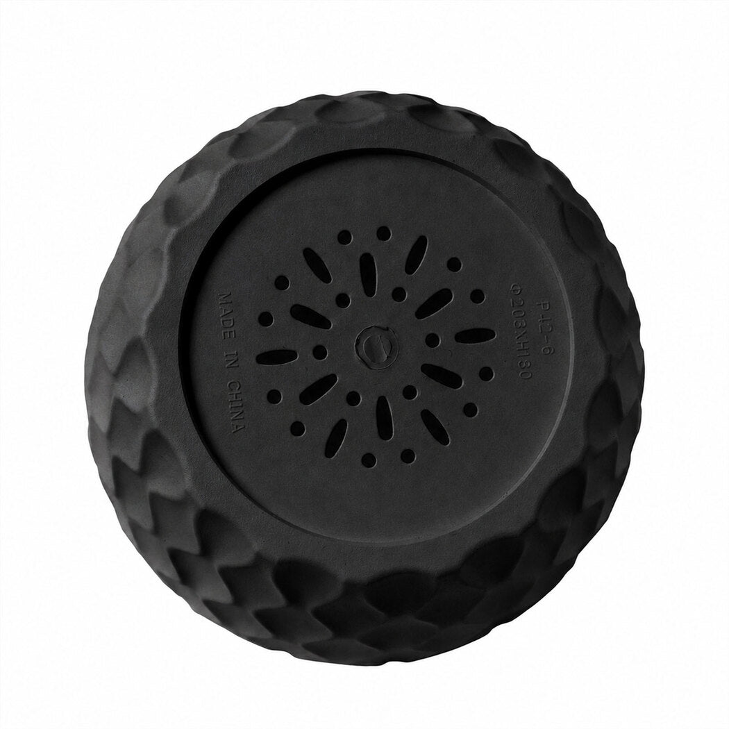 Toque Plant Pots 5 Pcs 8 Inchs Plastic Planter Pots with Drainage Saucers Black
