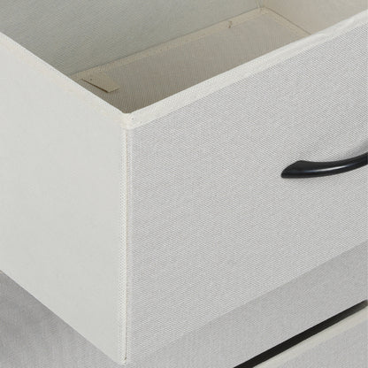 Beige Storage Cabinet Tower 80x30x63cm