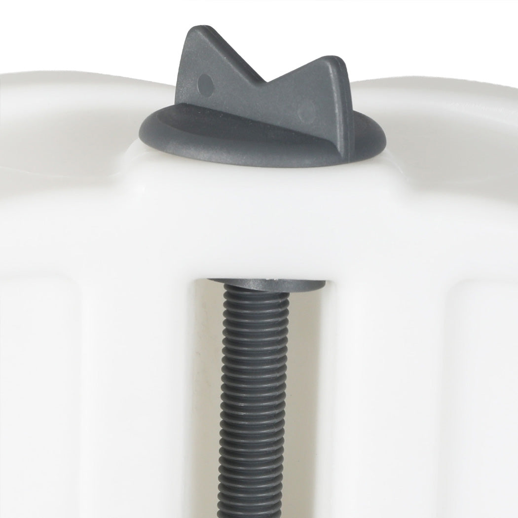 Raised Toilet Seat With Handles 41x49x45cm