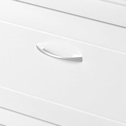 Shoe Rack Storage Bench White 75x24x51cm