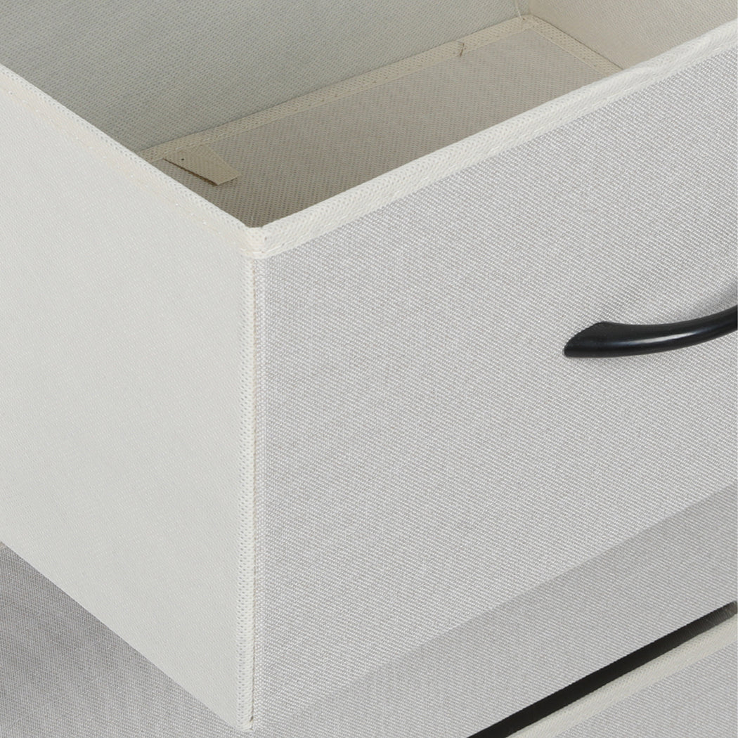 Storage Cabinet Tower Beige 45x30x45cm