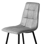 Ergonomic 8x Dining Chairs Kitchen Chair  High Back Support