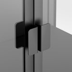 Ergonomic Glass Display Cabinet Collections Storage  High Back