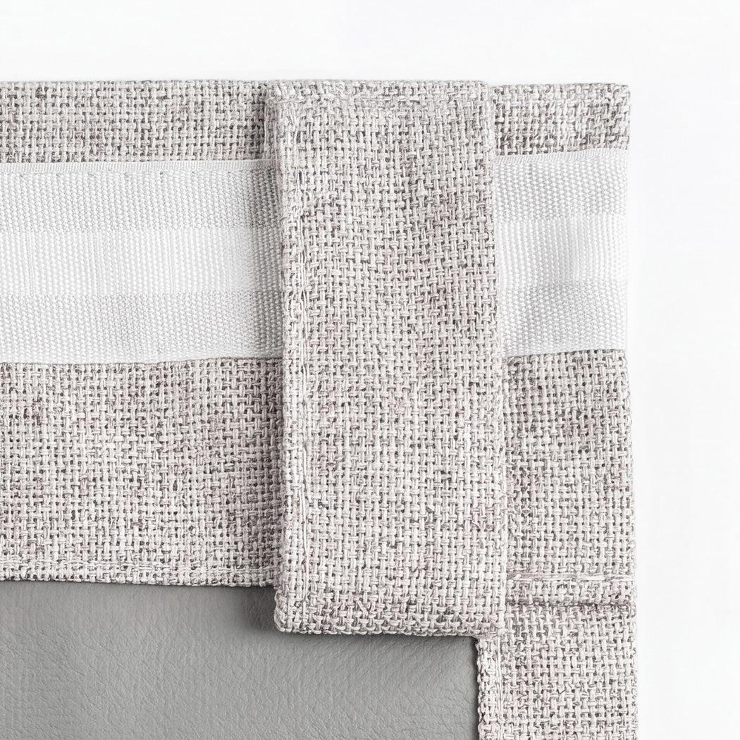 Marlow 2 Panels Blackout Curtains Thermal Linen Look Curtain Draperies Window