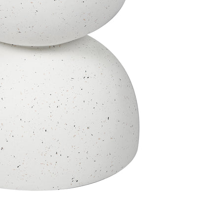 Ergonomic Side Table Terrazzo Coffee Tables Beige  High Back Support