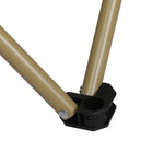 Modern Folding Camping Moon Chair Lightweight Beige  Foldable