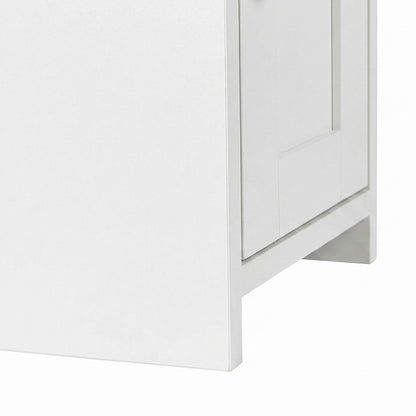 Levede Bathroom Cabinet Storage Slim Organiser Toilet Paper Storage 78.5cm White
