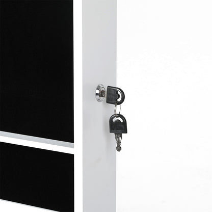 Stylish Mirror Jewellery Cabinet Touch  Foldable Function Classic
