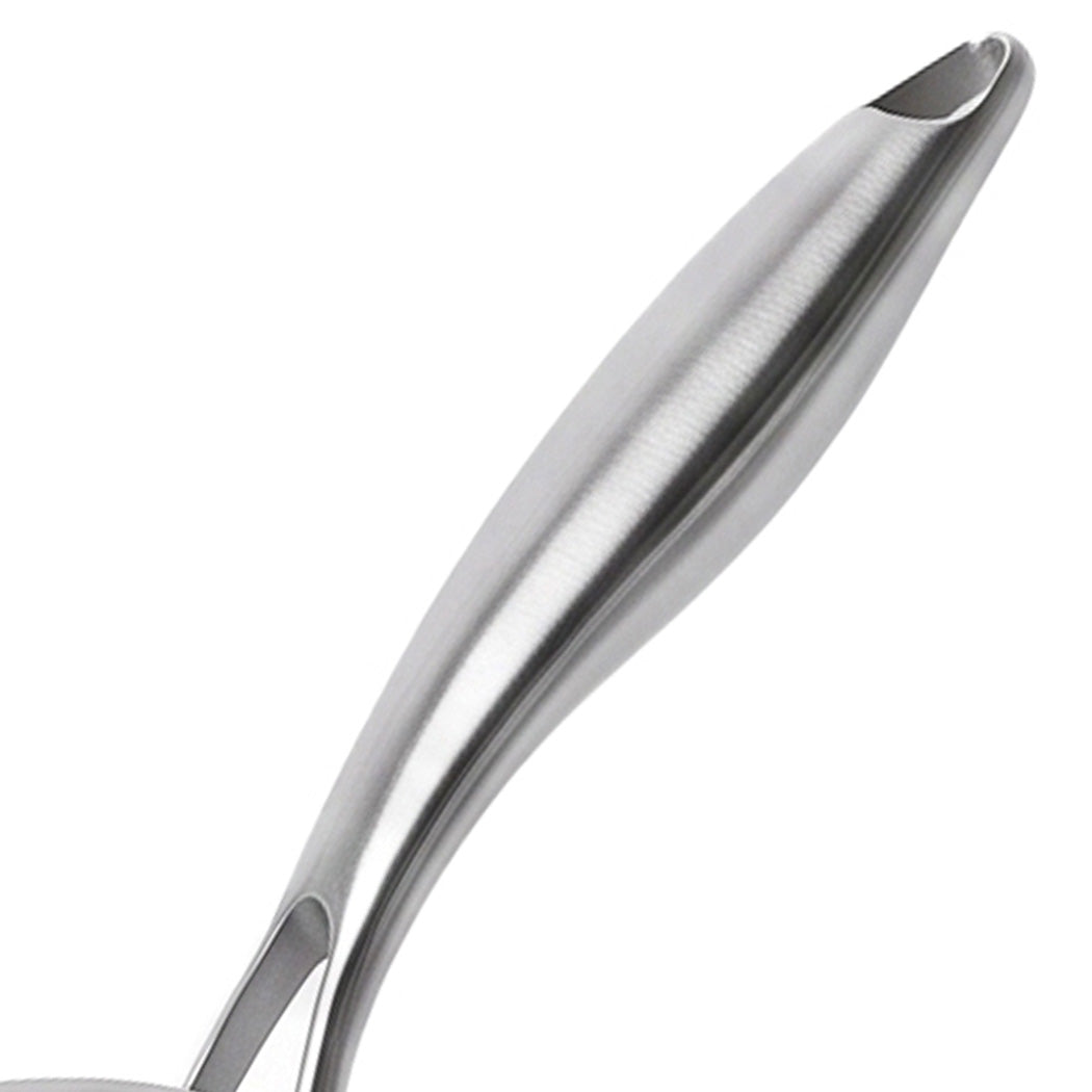 Stainless Steel Frying Pan Set Tri Ply 49x28x6cm