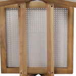 Elegant 8x Dining Chair Solid Wood Rattan  Easy Assembly Classic