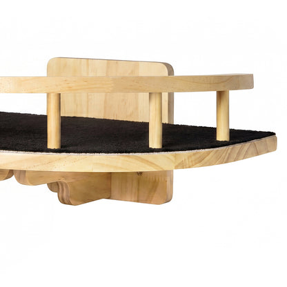 Cat Wall Shelf Corner Tree 22.5x19.3x1.8cm