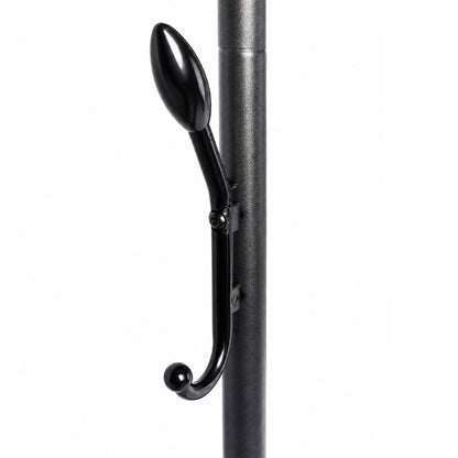 Heavy Duty Clothes Rack Black 118x54x145cm