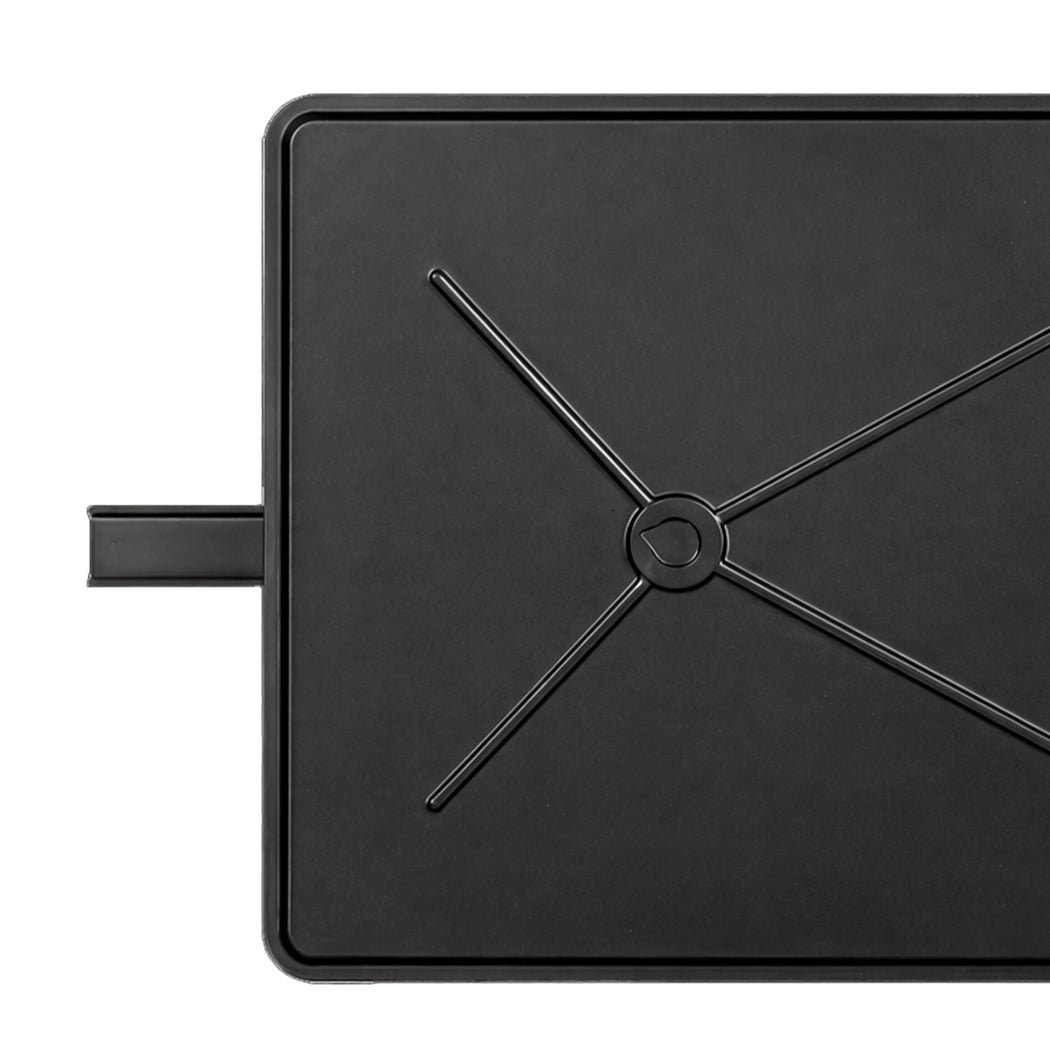 2 Tier Dish Drying Rack Black 360° Drain | HomeAndLiving - 7
