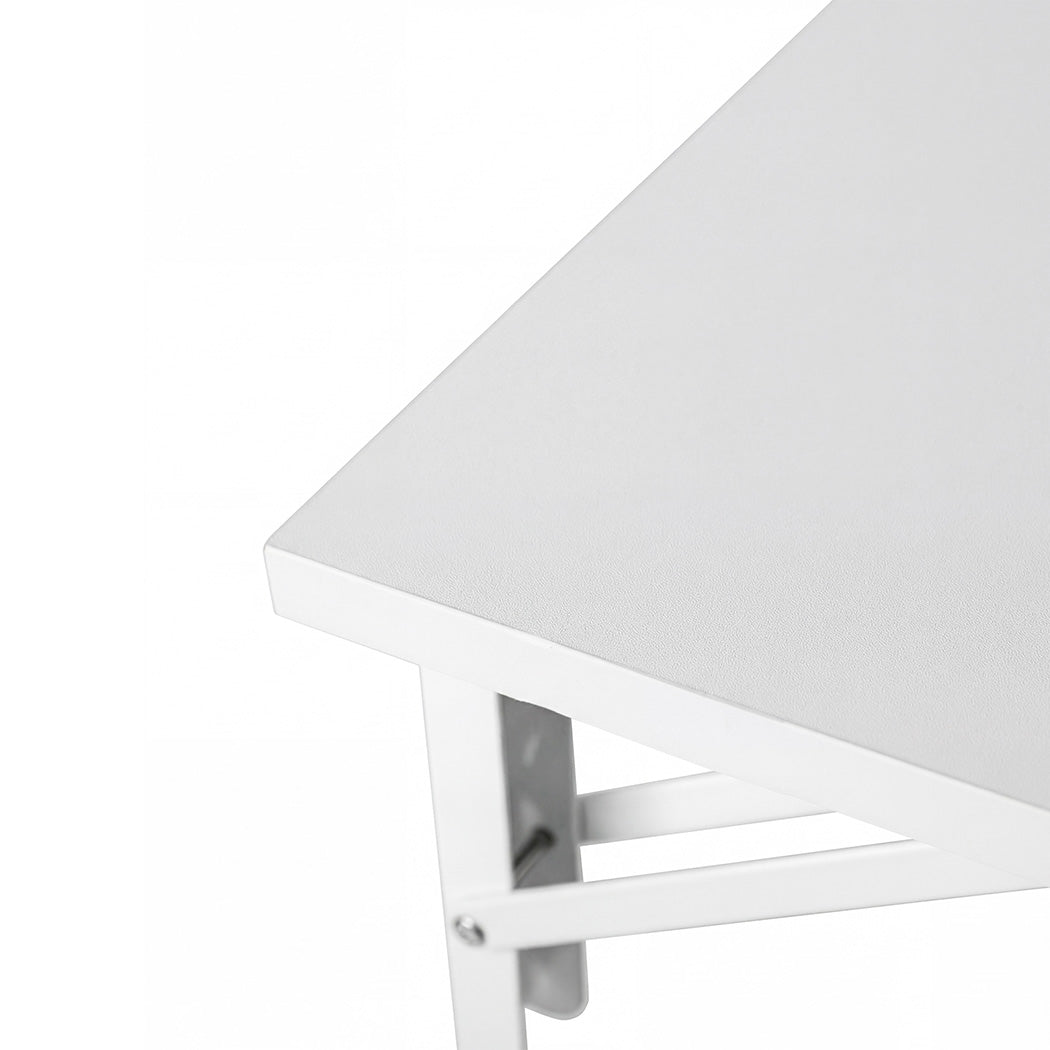 Wall Mounted Folding Table Floating Desk | HomeAndLiving - 7